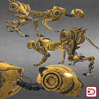 Second Life Marketplace - [Danielito] Robotic Cheetah